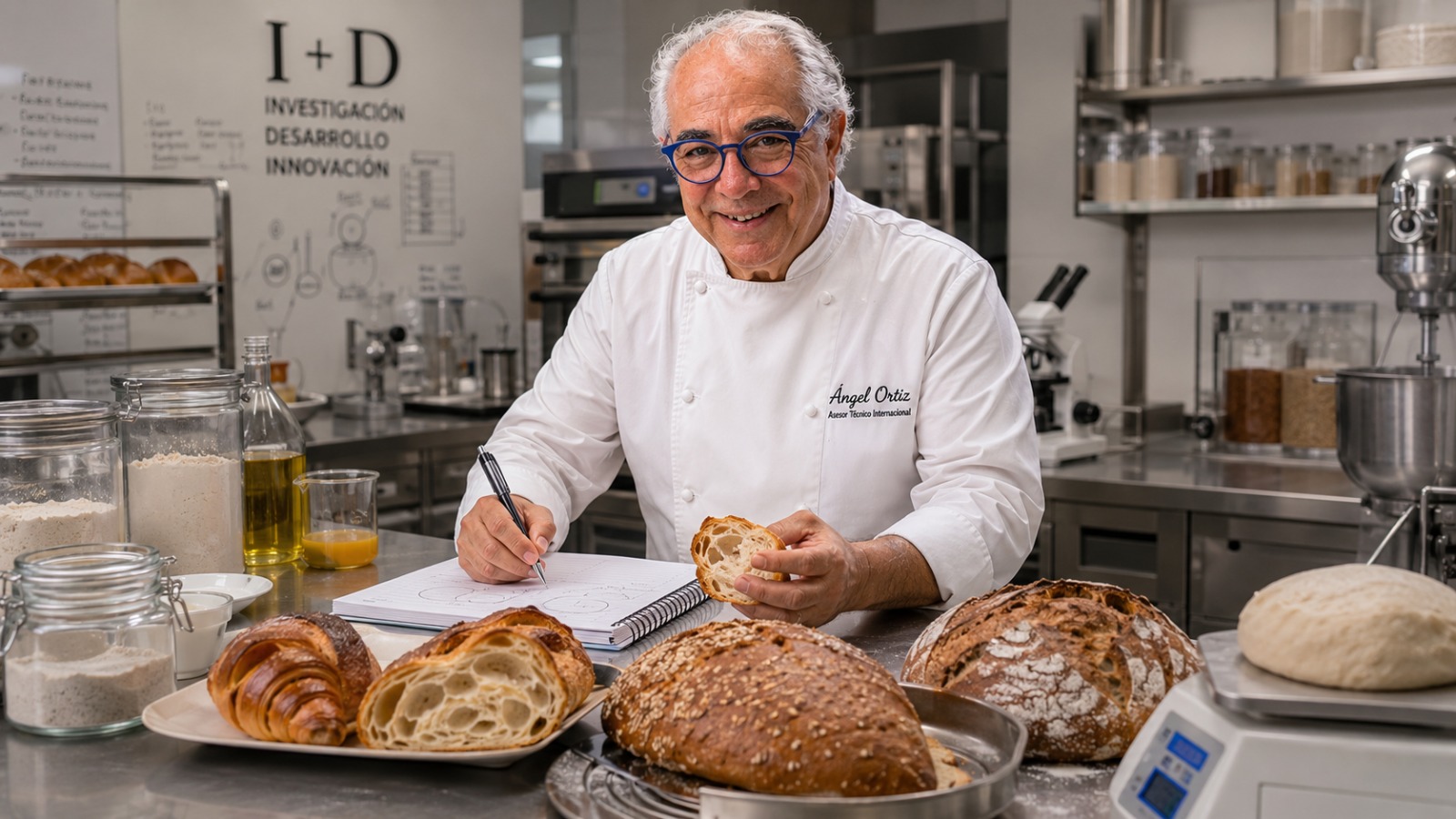 Investigación y desarrollo de productos de panadería